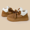 Cozy Bear Ultra Chunky Brown Mid Top Shoes - Women's Bear Bobo's House 