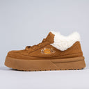 Cozy Bear Ultra Chunky Brown Mid Top Shoes - Women's Bear Bobo's House US 5 | EU 35 