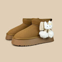 Cozy Bunny Ultra Soft Brown Winter Boots - Women's Bunny Bobo's House 
