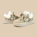 Cozy Kitty Ultra Chunky Beige Mid Top Shoes - Women's Cat Bobo's House 