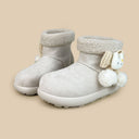 Cozy Kitty Ultra Chunky Beige Mid Top Shoes - Women's (Copy) Reindeer Bobo's House 