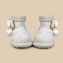 Cozy Kitty Ultra Chunky Beige Mid Top Shoes - Women's (Copy) Reindeer Bobo's House 