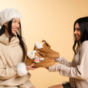 Cozy Penguin Ultra Chunky Brown Mid Top Shoes - Women's Penguin Bobo's House 