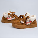 Cozy Penguin Ultra Chunky Brown Mid Top Shoes - Women's Penguin Bobo's House 