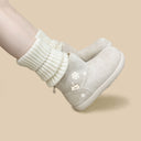 Cozy Polar Bear White Winter Boots - Women's Bear Bobo's House 
