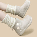 Cozy Polar Bear White Winter Boots - Women's Bear Bobo's House 