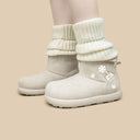 Cozy Polar Bear White Winter Boots - Women's Bear Bobo's House 