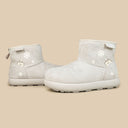 Cozy Polar Bear White Winter Boots - Women's Bear Bobo's House 