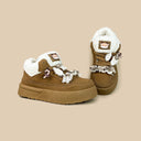 Cozy Reindeer Ultra Chunky Brown Mid Top Shoes - Women's Reindeer Bobo's House 