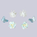 Crystal Garden Shoe Charm Set Floral Bobo's House 