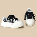 Dark Chibi Vibe Print Chunky Sneakers - Women's Demon Bobo's House 