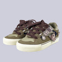 Dark Demon Cat Love Low Top Mesh Sneakers - Unisex Demon Bobo's House 