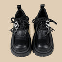 Dark Kawaii Bat Chunky Platform Oxford Shoes - Women's Bat Bobo's House 