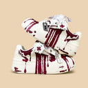 Dark Kawaii Crimson Splatter Handpainted Chunky Sneakers – Women's Bobo's House 