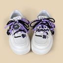 Dark Purple Demon Shoe Charms Set Bobo's House 