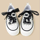 Dark Romance Polka Dot Cat Platform Sneakers – Women's Bunny Bobo's House 