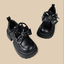 Dark Star Bow Chunky Platform Oxford Shoes - Women's Bat Bobo's House 