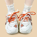Enchated Mushroom Byte Kawaii Chunky Sneakers – Unisex Bunny Bobo's House 