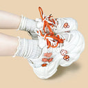Enchated Mushroom Byte Kawaii Chunky Sneakers – Unisex Bunny Bobo's House 