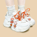 Enchated Mushroom Byte Kawaii Chunky Sneakers – Unisex Bunny Bobo's House 