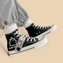 Fairy Ghost High Top Canvas Shoes - Unisex 0 Bobo's House 