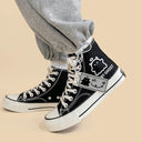 Fairy Ghost High Top Canvas Shoes - Unisex 0 Bobo's House 
