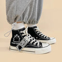 Fairy Ghost High Top Canvas Shoes - Unisex 0 Bobo's House 