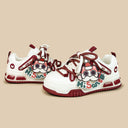 Friendly Ghost Chunky Casual Red Sneakers - Unisex (Copy) Ghost Bobo's House 
