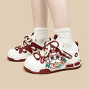 Friendly Ghost Chunky Casual Red Sneakers - Unisex (Copy) Ghost Bobo's House 