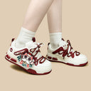 Friendly Ghost Chunky Casual Red Sneakers - Unisex (Copy) Ghost Bobo's House 