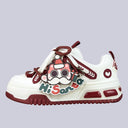 Friendly Ghost Chunky Casual Red Sneakers - Unisex (Copy) Ghost Bobo's House M 3 | W 5 | EU 35 