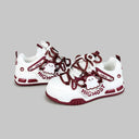 Friendly Ghost Chunky Casual Red Sneakers - Unisex Ghost Bobo's House 