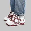 Friendly Ghost Chunky Casual Red Sneakers - Unisex Ghost Bobo's House 