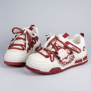 Friendly Ghost Chunky Casual Red Sneakers - Unisex Ghost Bobo's House 