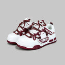 Friendly Ghost Chunky Casual Red Sneakers - Unisex Ghost Bobo's House 