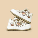 Frosted Fawn Winter Chunky Mid Top Shoes - Unisex Reindeer Bobo's House 