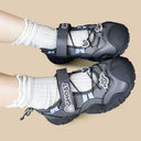 Ghost Charm Mary Jane Chunky Sneakers - Women's Ghost Bobo's House 