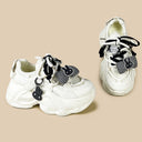 Gingham Bunny Dark Coquette Kawaii Chunky Sneakers – Unisex Bunny Bobo's House 