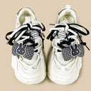 Gingham Bunny Dark Coquette Kawaii Chunky Sneakers – Unisex Bunny Bobo's House 