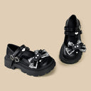 Gothic Bat Kawaii Chunky Mary Janes – Women's Bat Bobo's House 