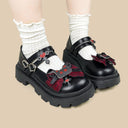 Gothic Bat Kawaii Chunky Mary Janes – Women's Bat Bobo's House 