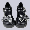 Gothic Bat Kawaii Chunky Mary Janes – Women's Bat Bobo's House Phantom Bat US 5 | EU 35 