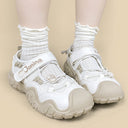 Hamster Boba Charm Mary Jane Chunky Sneakers - Women's Hamster Bobo's House 