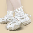 Hamster Boba Charm Mary Jane Chunky Sneakers - Women's Hamster Bobo's House 