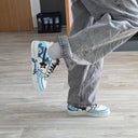 Hand Painted Bruce the Shark Casual White Shoes - Unisex Bobo's House 