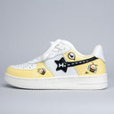 Hand Painted Buzzley the Bumblebee Butter Yellow Sneakers - Unisex Bobo's House M 3.5 | W 5.5 | EU 36 