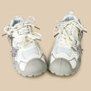 Haru the Penguin Kawaii Cream Chunky Sneakers – Women's Penguin Bobo's House 