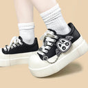 Haunted Bat Dark Kawaii Bubble Platform Sneakers – Women's Bat Bobo's House 