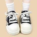 Haunted Bat Dark Kawaii Bubble Platform Sneakers – Women's Bat Bobo's House 