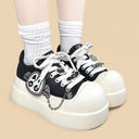 Haunted Bat Dark Kawaii Bubble Platform Sneakers – Women's Bat Bobo's House 